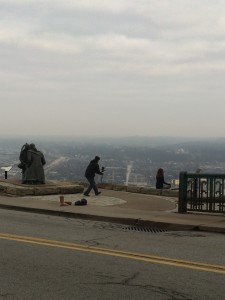 Amazing Director Doug Orchard Shooting Me And My Regenexx Story On Top of Mt Washington in Pittsburgh, PA December 2015