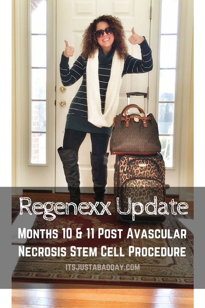Regenexx Update Months 10 & 11 | avascular necrosis _ osteonecrosis stem cell procedure